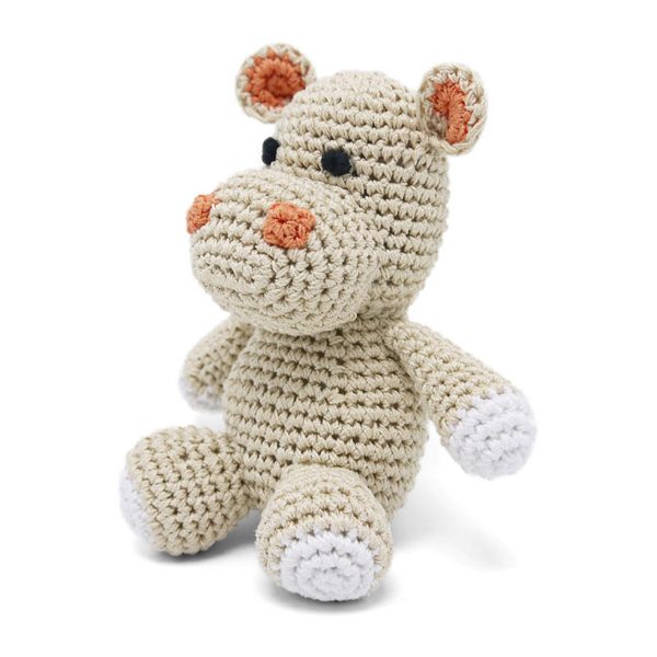 Crochet Hippo Toy
