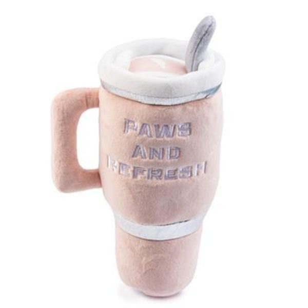 Sunggly Cup Plush Dog Toy